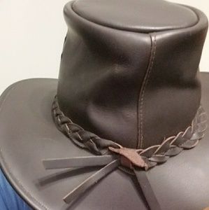 Genuine Leather Hat